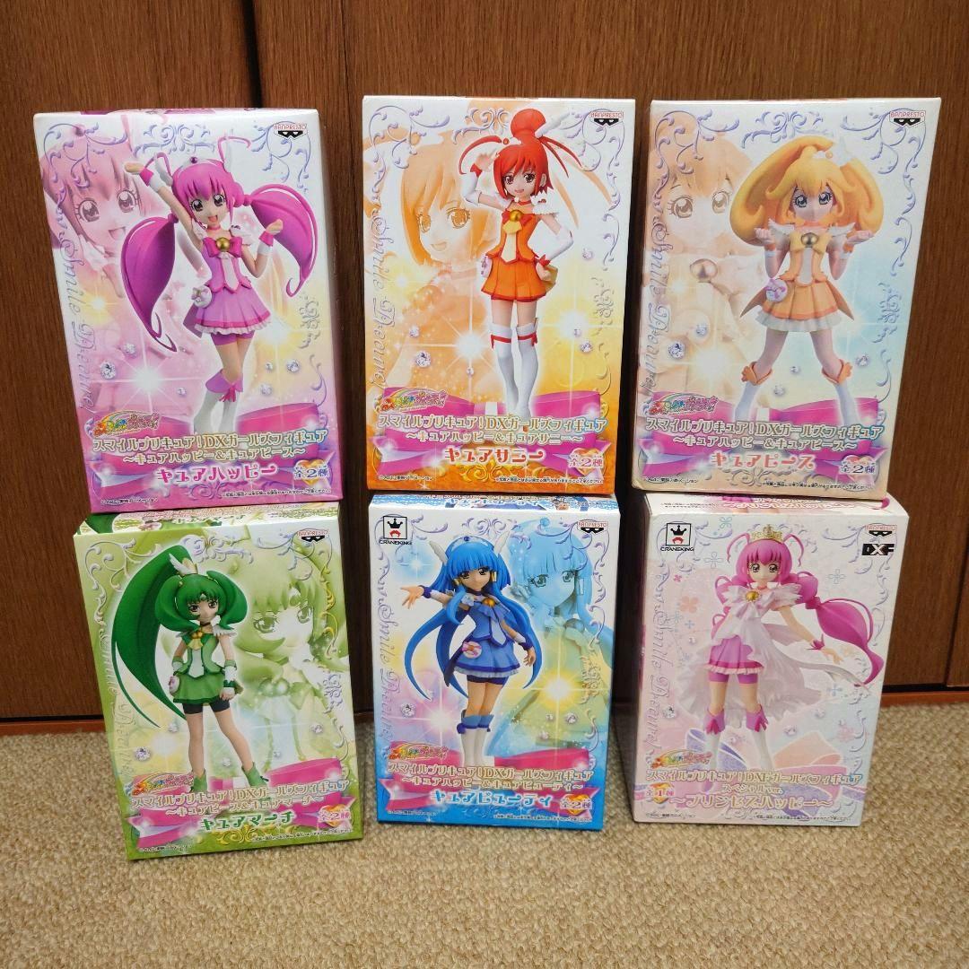 スマイルプリキュア!　DXガールズフィギュア　6個まとめ売り