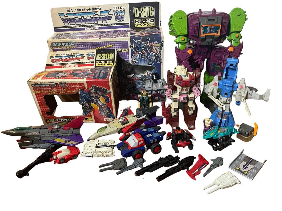 当時物 トランスフォーマー セット【訳あり】まとめ 1987〜1988年頃