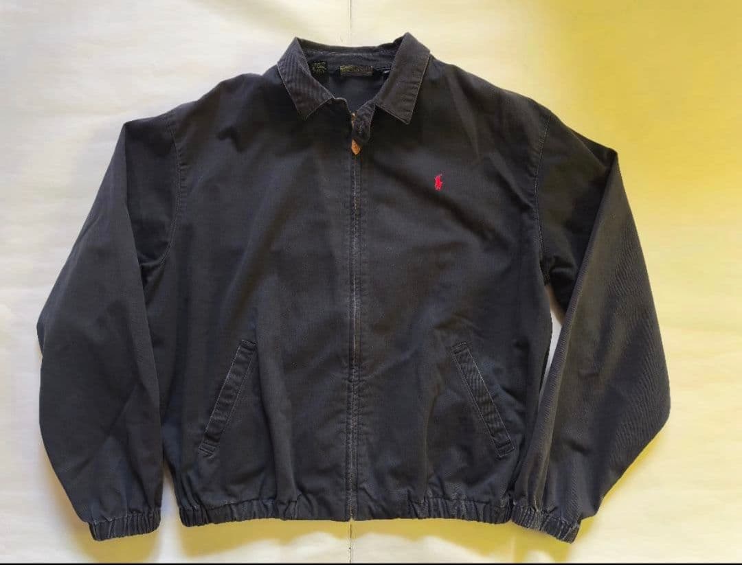 90s.ラルフローレン スイングトップ Made in USA製 アメリカ製