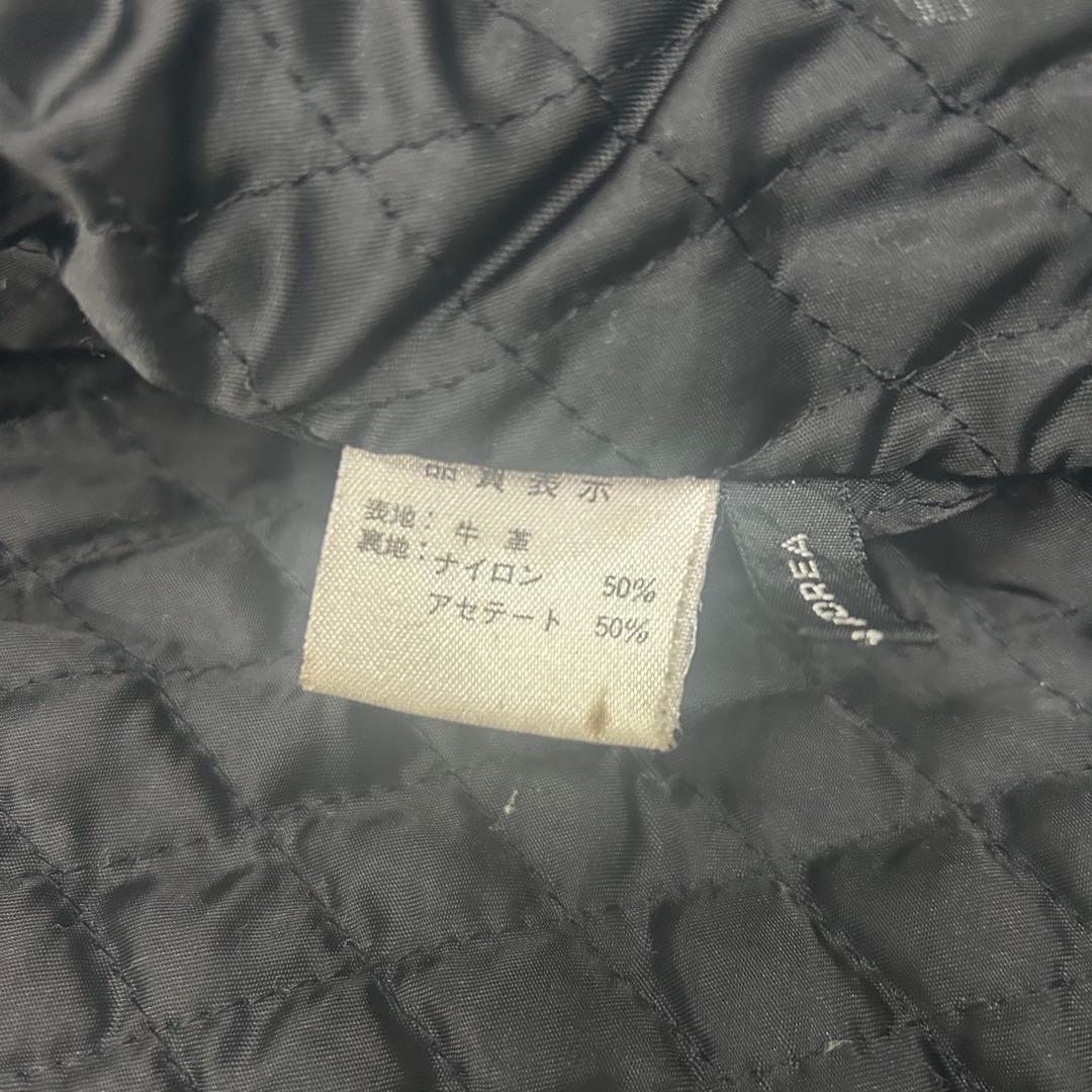 ハーレーダビッドソン シングルライダースレザージャケット M 牛革