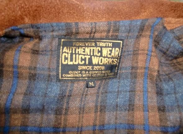 最終価格　cluct クラクト 牛革 本革 スエードジャケット 日本製　美品