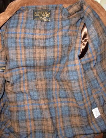 最終価格　cluct クラクト 牛革 本革 スエードジャケット 日本製　美品