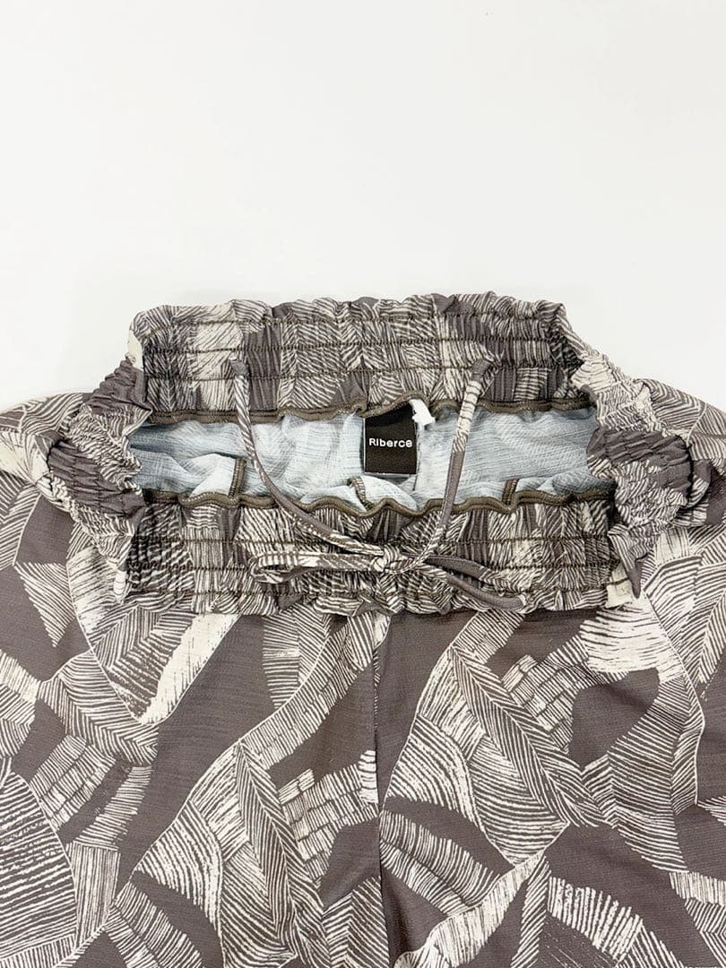 Peak&Pine 刷毛目柄ショートパンツ