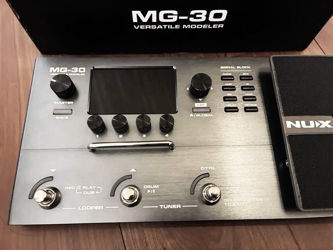 NUX MG-30 アンプシミュレーター　マルチエフェクター