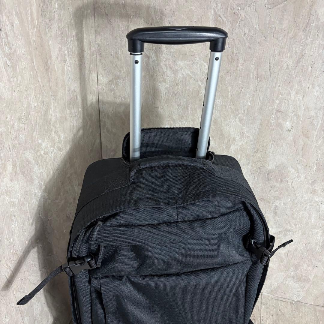 極美品 無印良品 MUJI 撥水 ソフトキャリーケース 40L 黒 軽量