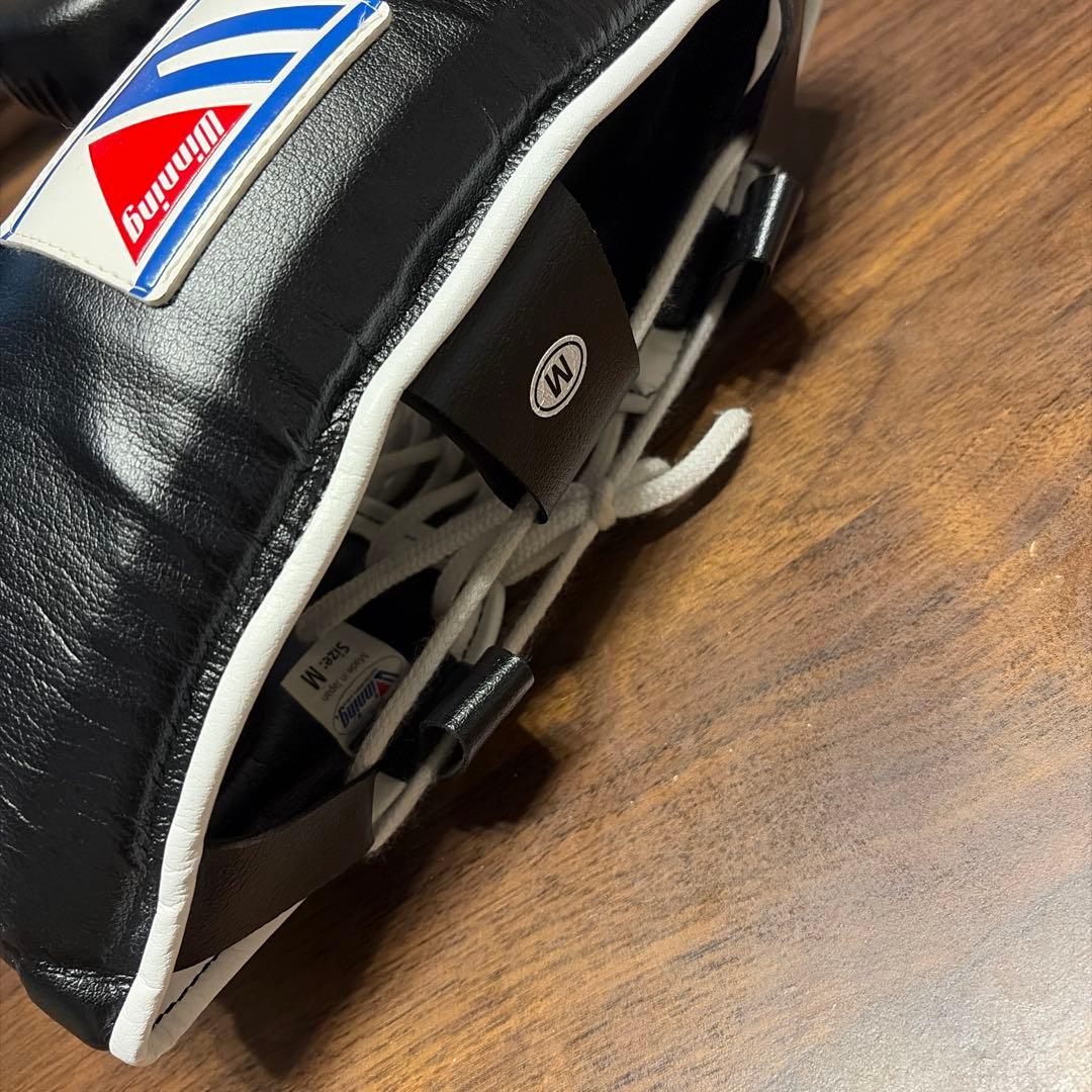 Winning ヘッドギア ブラック/イエロー Mサイズ