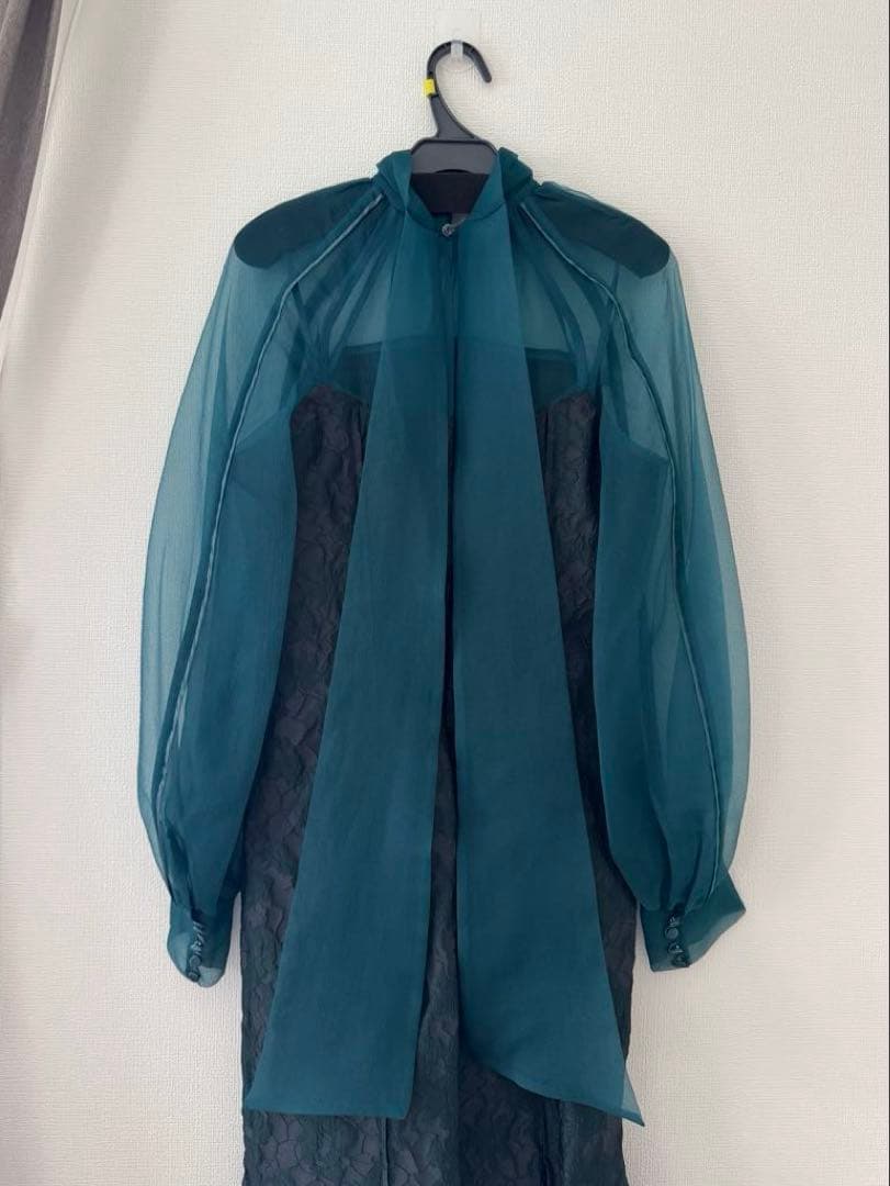 FRAY I.D パーティードレス グリーン