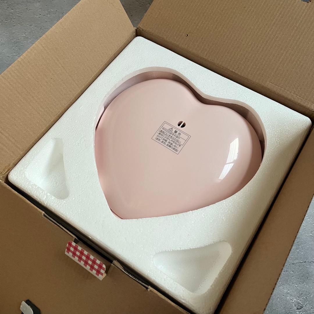 ハート型ピンク炊飯器　3.5合