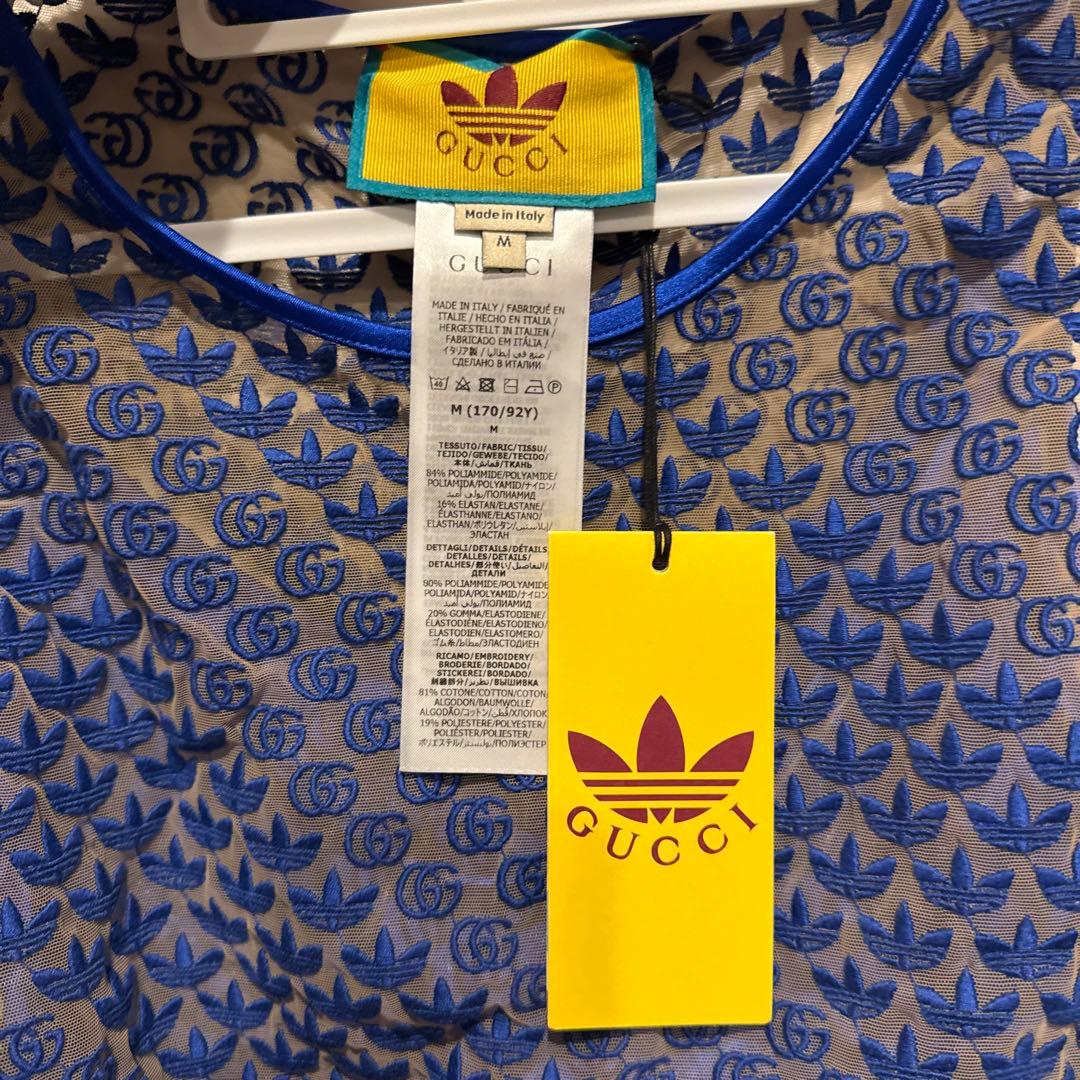 【新品未使用】ADIDAS GUCCI GGロゴ タンクトップ Mサイズ