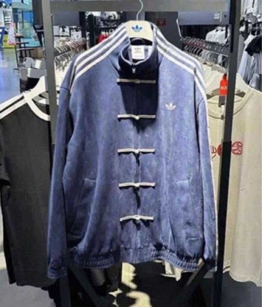adidasアディダス 中国限定 蛇年トラックジャケッネイビーSサイズ”