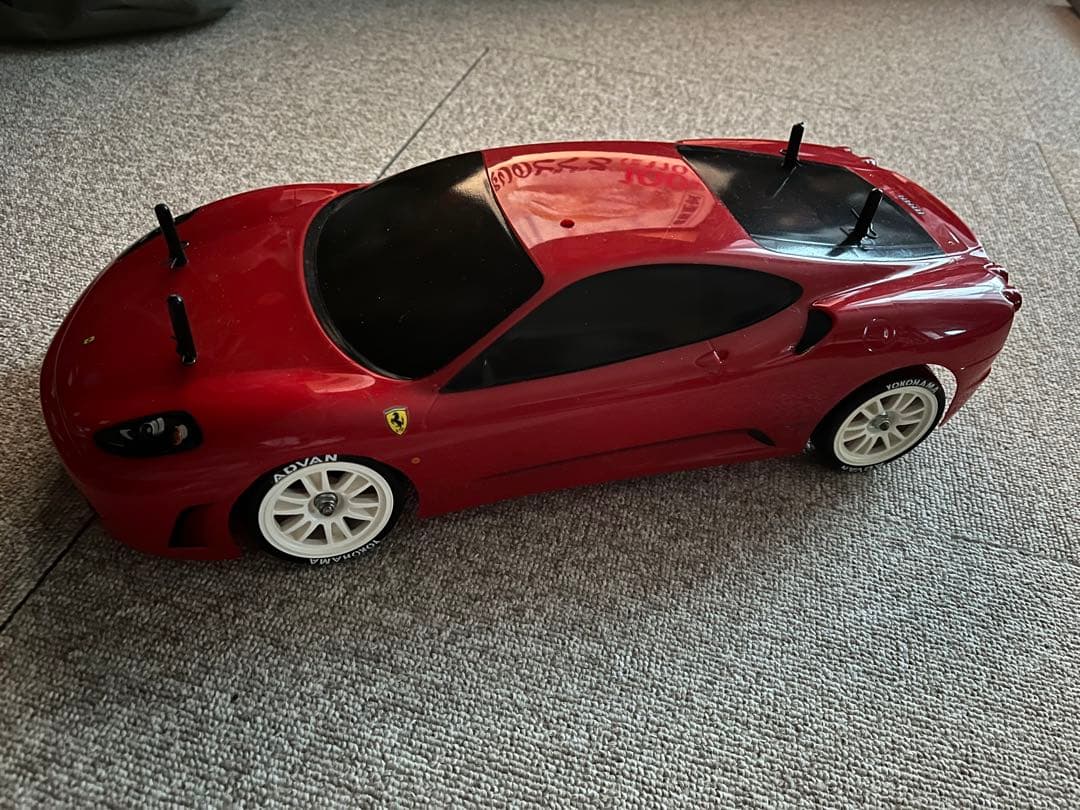 タミヤ TA-05 フェラーリボディ ツーリングカー　動作OK