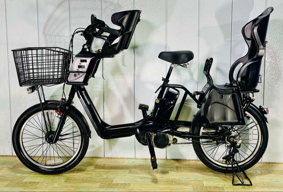 2665パナソニック13.2アンペア 20インチ子供乗せ電動アシスト自転車