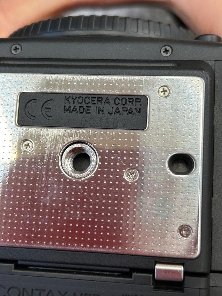 CONTAX 645 【美品】 中判フィルムカメラ 各付属品付き コンタックス