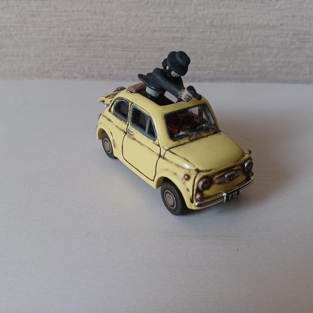 キャラウィールミニカー【ルパン三世フィアット】アクリルケース付
