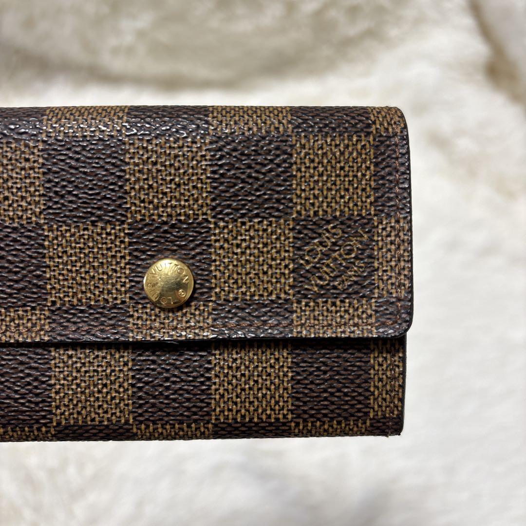 ルイヴィトン ダミエ ケース 小銭入れ 外観美品