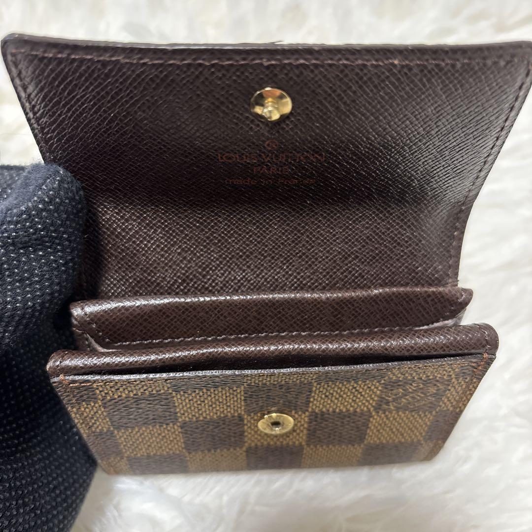 ルイヴィトン ダミエ ケース 小銭入れ 外観美品