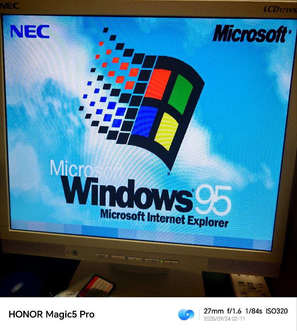 PC-9821 Xa20 Windows95 CF換装 FM音源 SXM-F