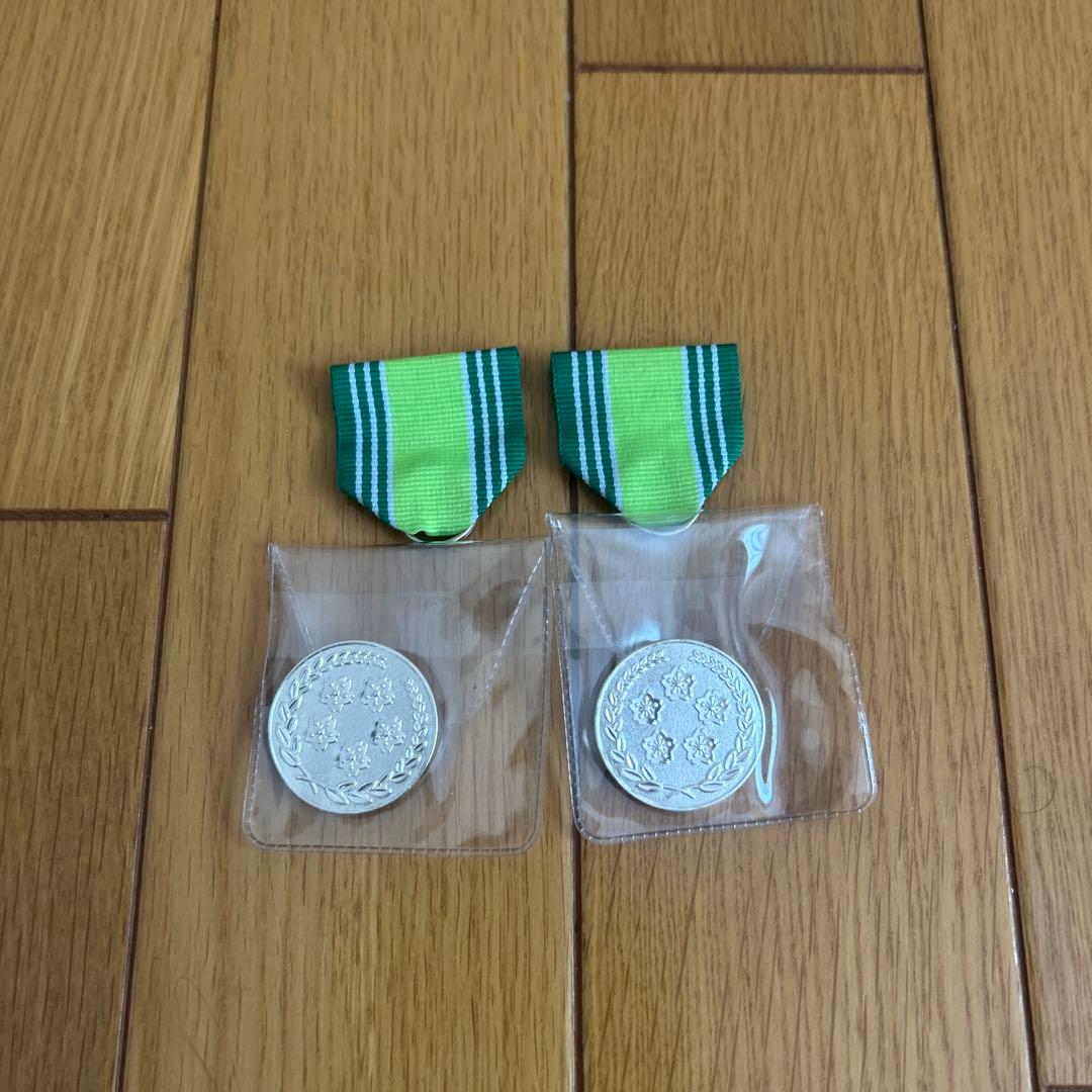 勲章セット 2個 ケース付き