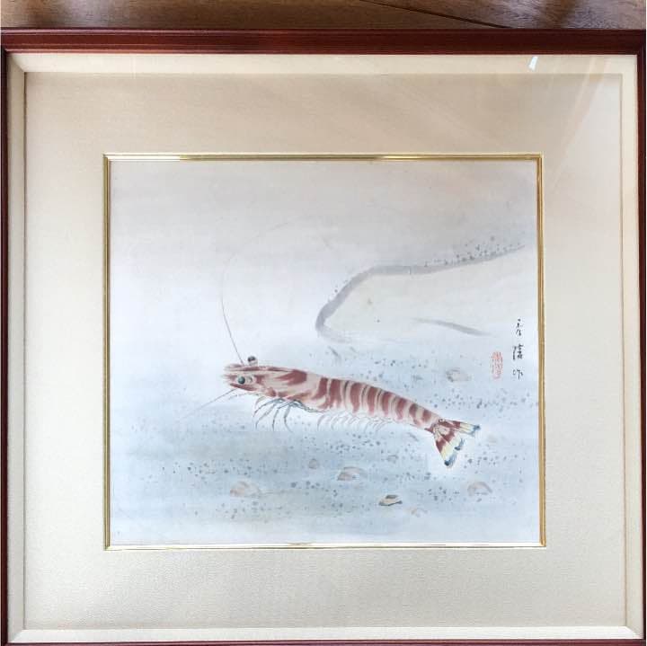 海老の日本画