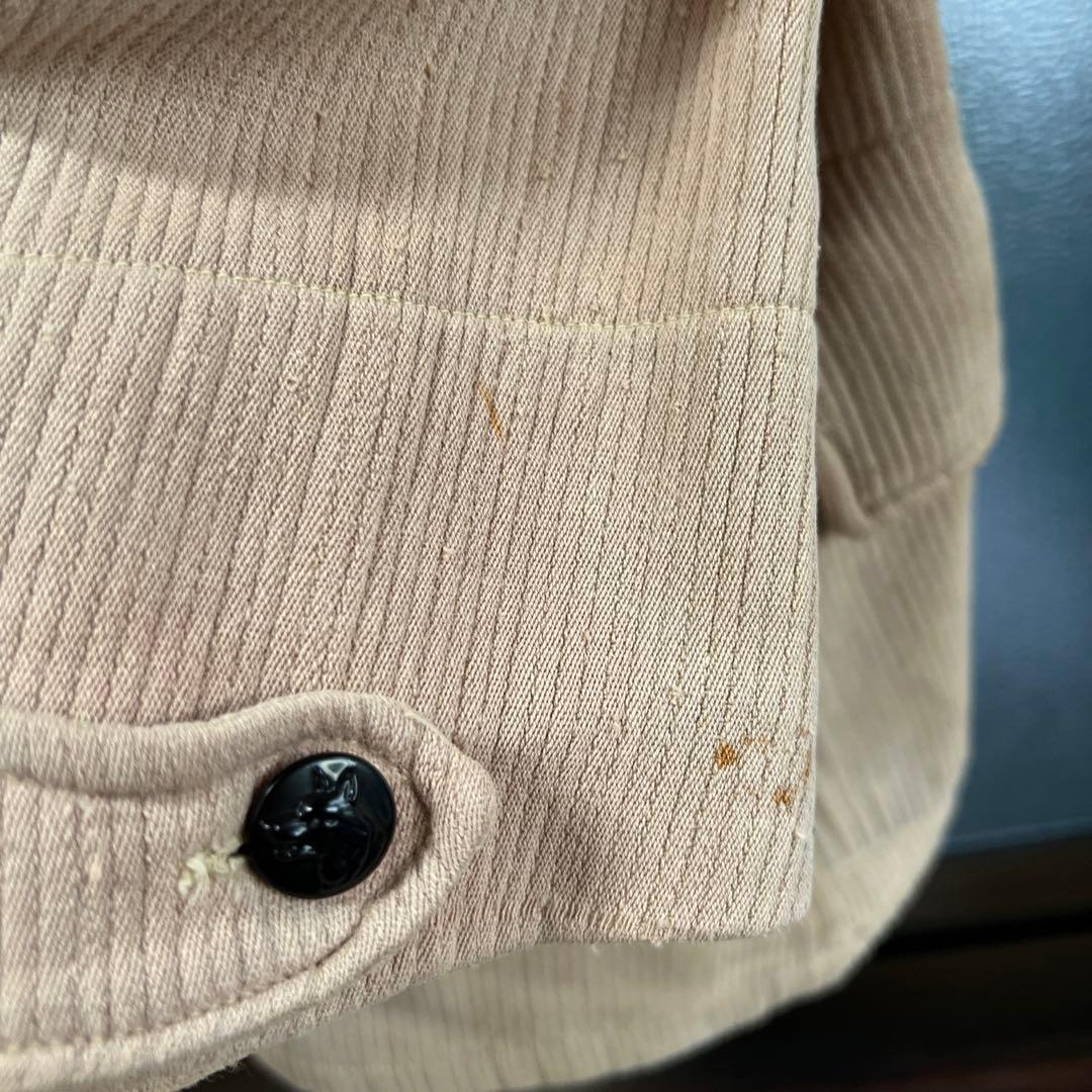 40s フレンチヴィンテージ ハンティングジャケット チンスト