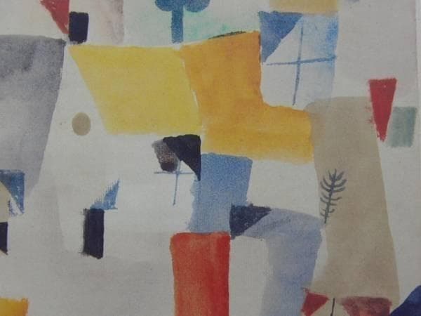 Paul Klee、Fenster、希少な画集より、新品額装付