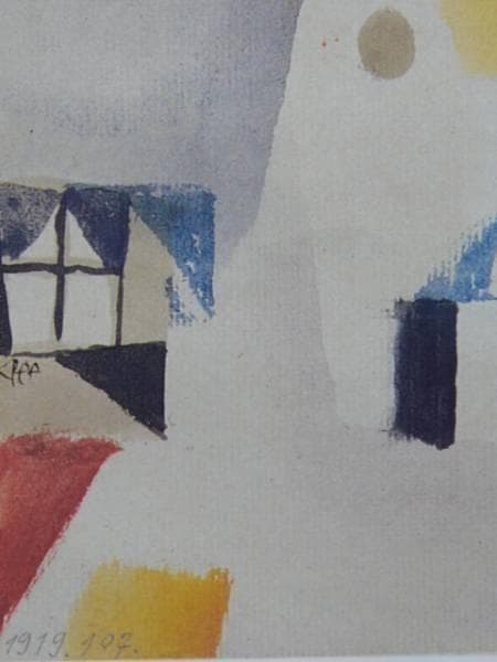 Paul Klee、Fenster、希少な画集より、新品額装付