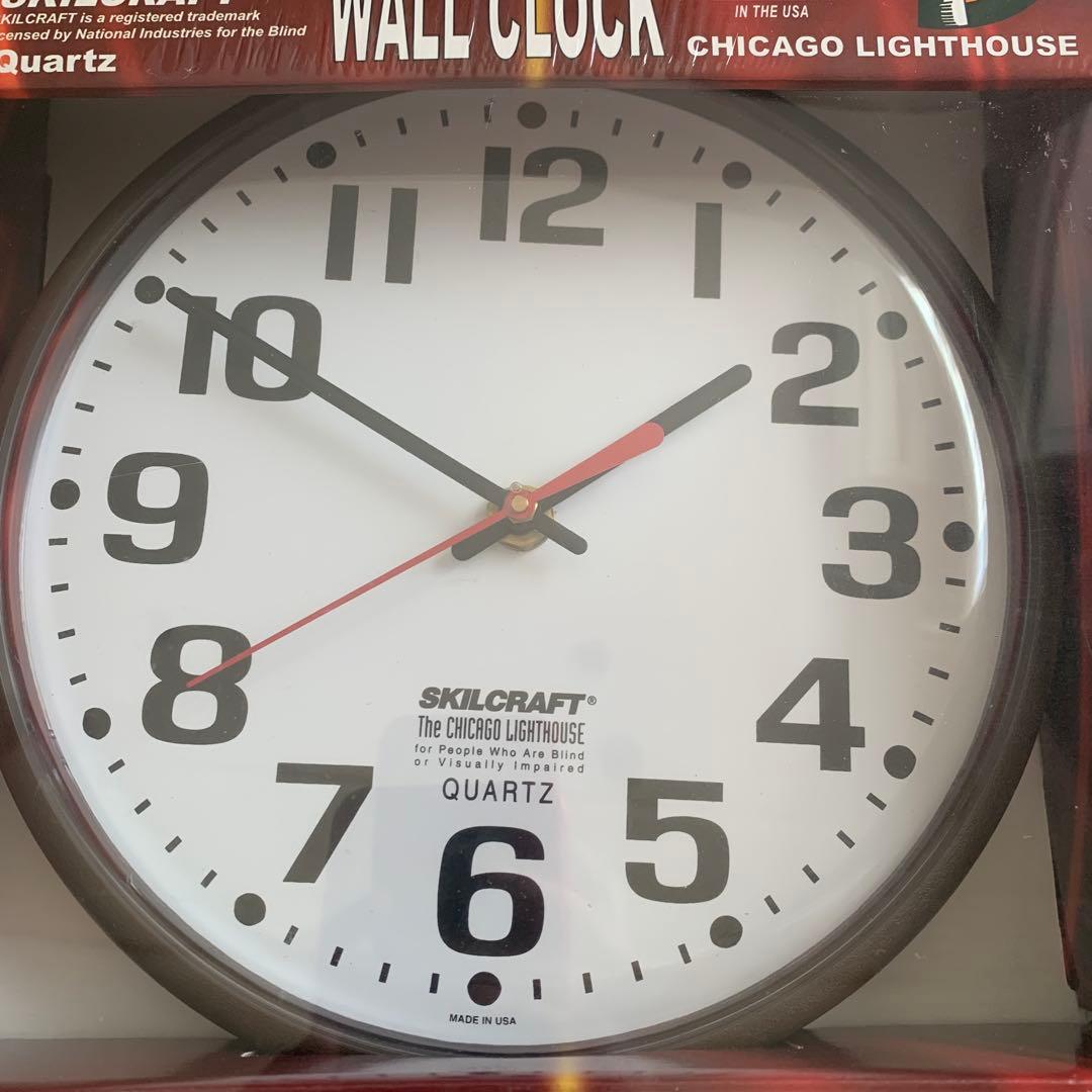 SKILCRAFT WALL CLOCK 新品　米軍放出　1点のみ