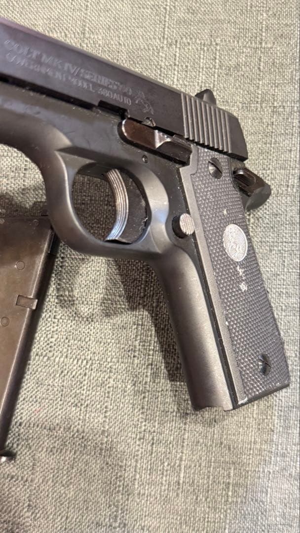 激レア希少品　タナカ　コルトガバメント380オート　HWモデル