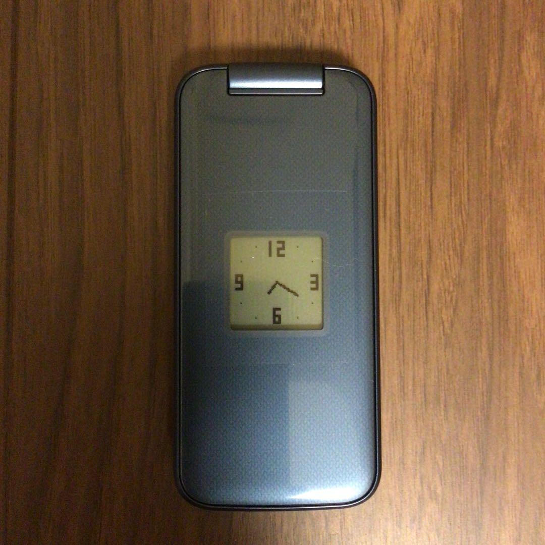 docomo ドコモ らくらくホン F-01M ネイビー