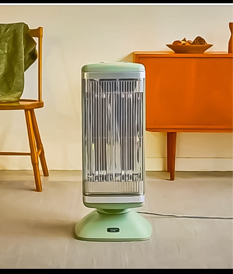 アラジン【新品】ALADDIN〈特典有〉遠赤外線 ヒーター 限定 暖房 グリーン