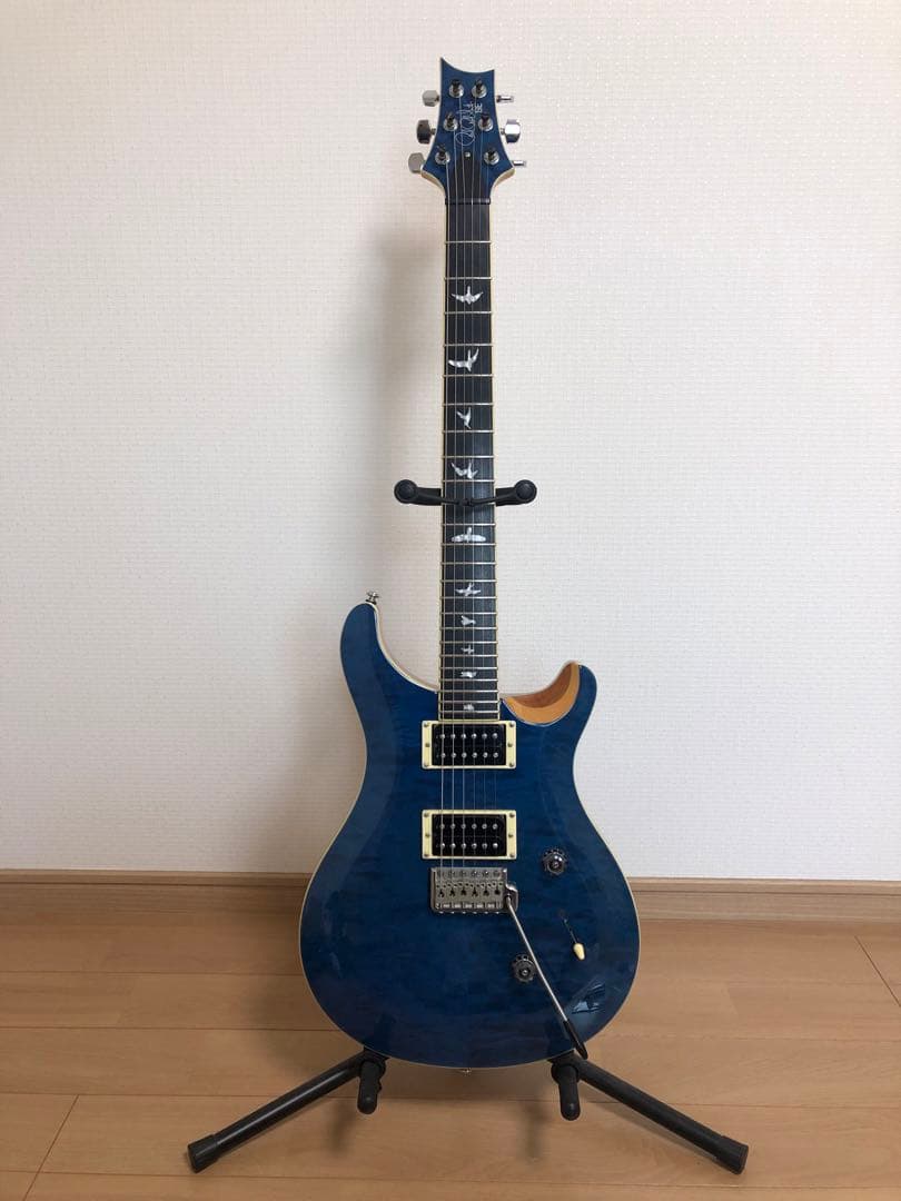 ギター PRS SE Castom24 QM LTD Blue matteo