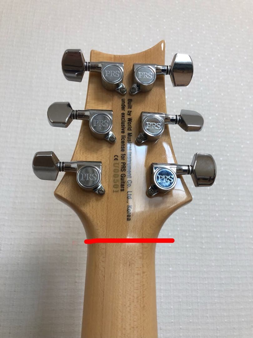 ギター PRS SE Castom24 QM LTD Blue matteo