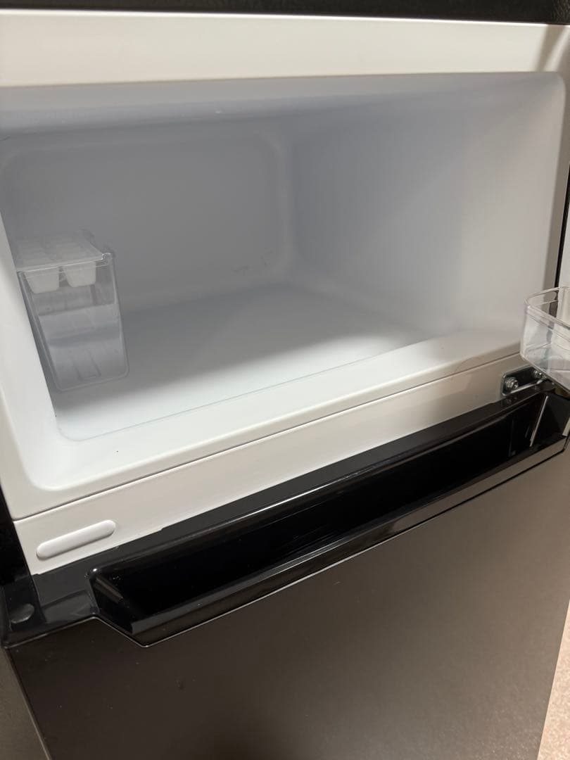 REFAGE 冷蔵庫 ブラック 引き出し式冷凍庫