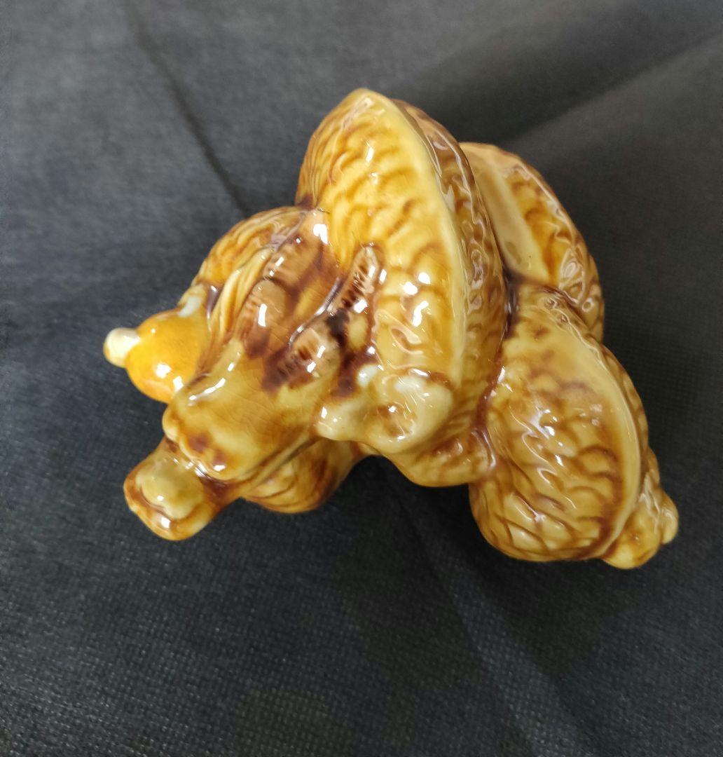 徳田八十吉　丙辰置物　深厚釉