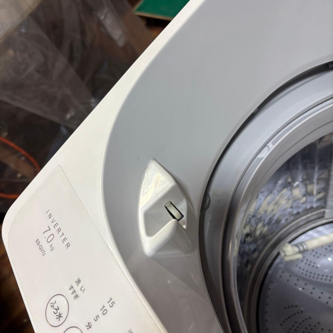 SHARP 7㎏ パワフルドルフィンパルNEXT 洗濯機　ES-GV7J-p