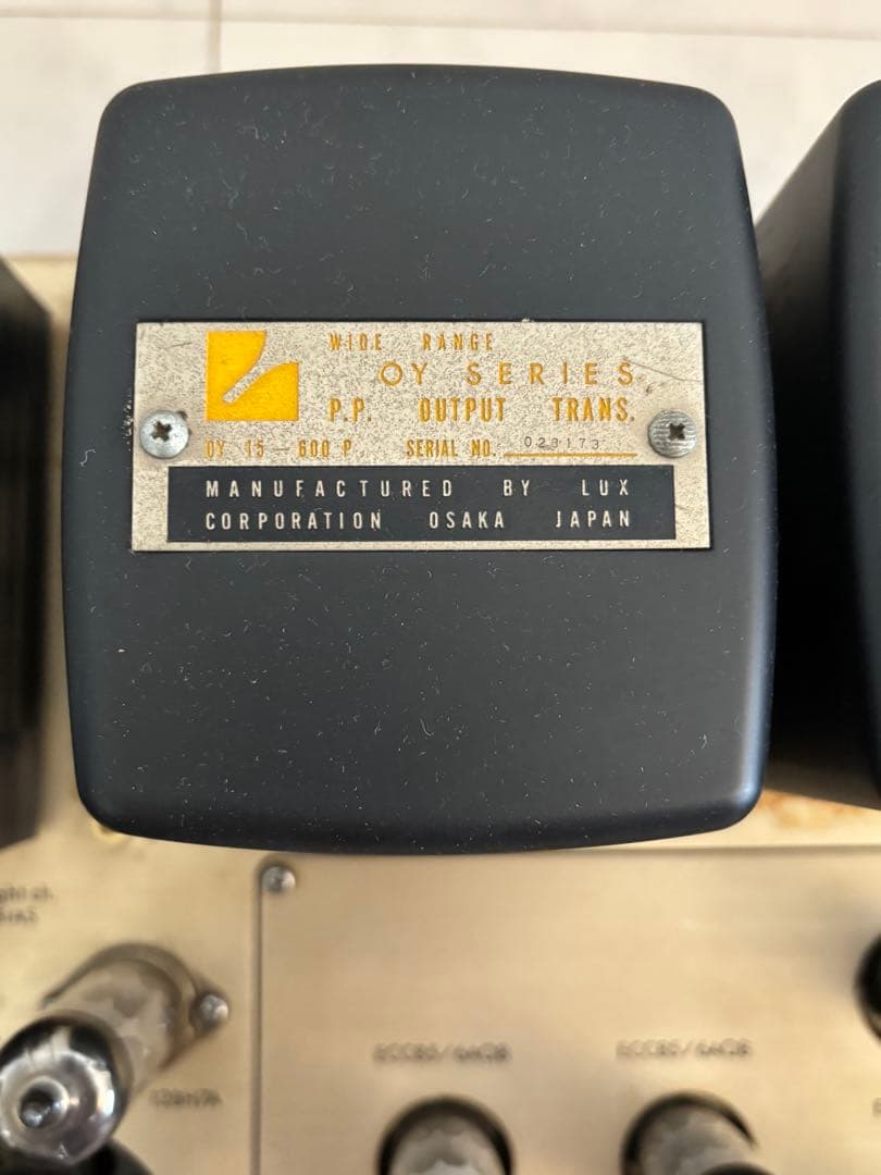 LUXMAN ラックスマン MQ80 真空管アンプ パワーアンプ