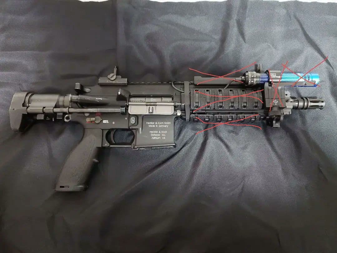 東京マルイ H&K HK416C GBB ブラック