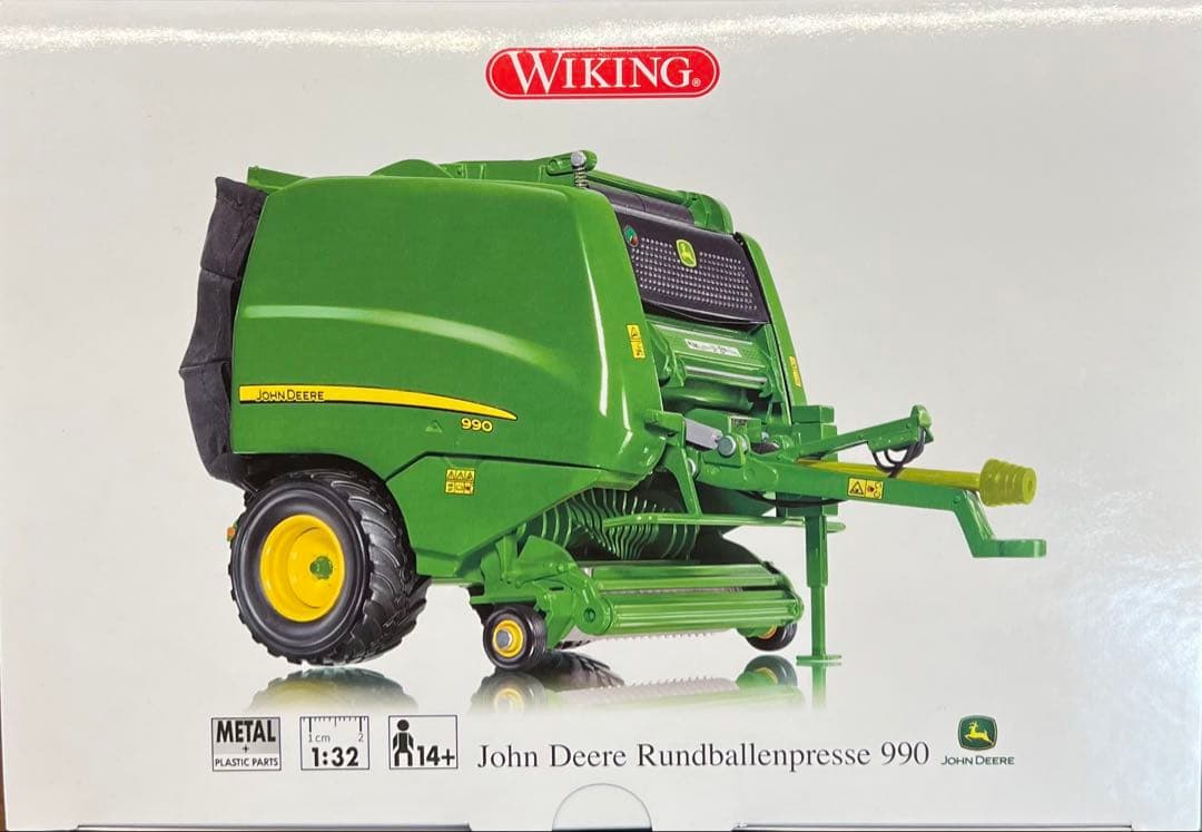 ミニカー wiking 1/32 johndeere990