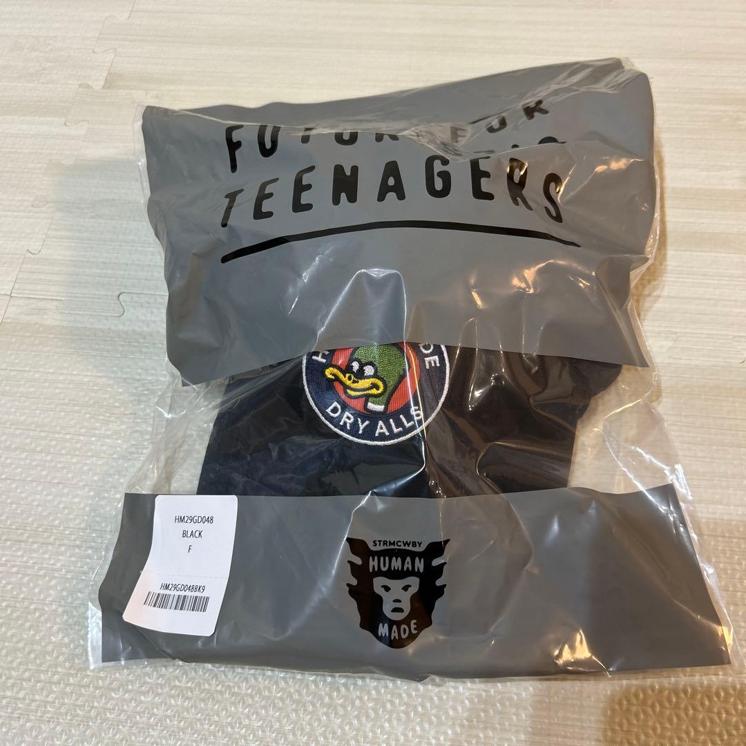 帽子 HUMAN MADE 6PANEL TWILL CAP BLACK