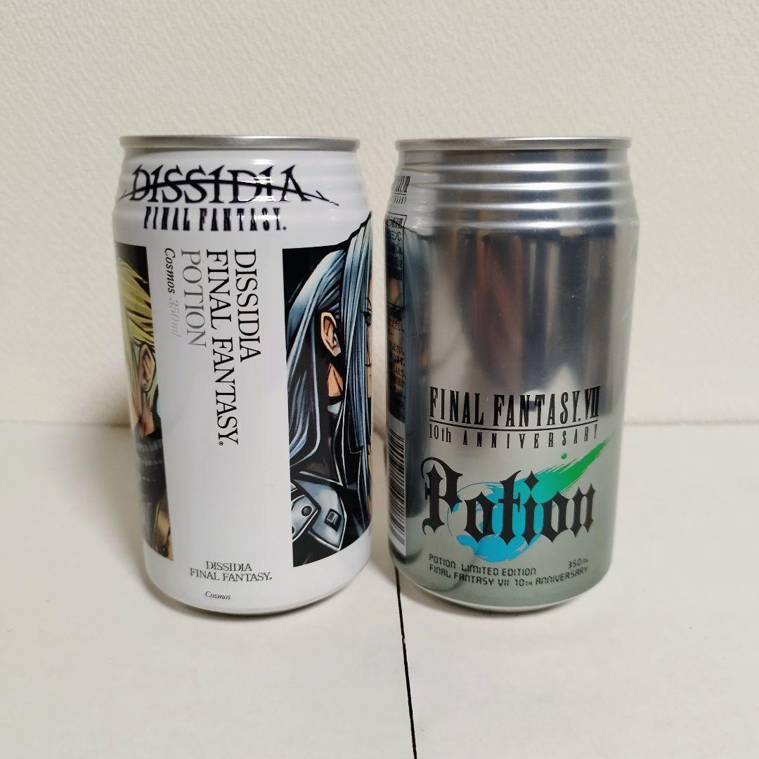 未開封 ディシディア ファイナルファンタジーVII ポーション缶 限定版 セット
