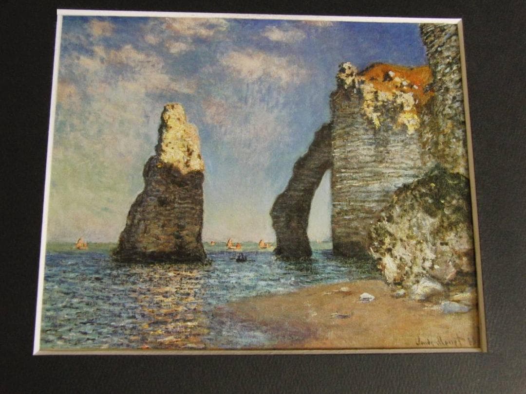 クロード・モネ、「The Cliffs at Etretat」、厳選