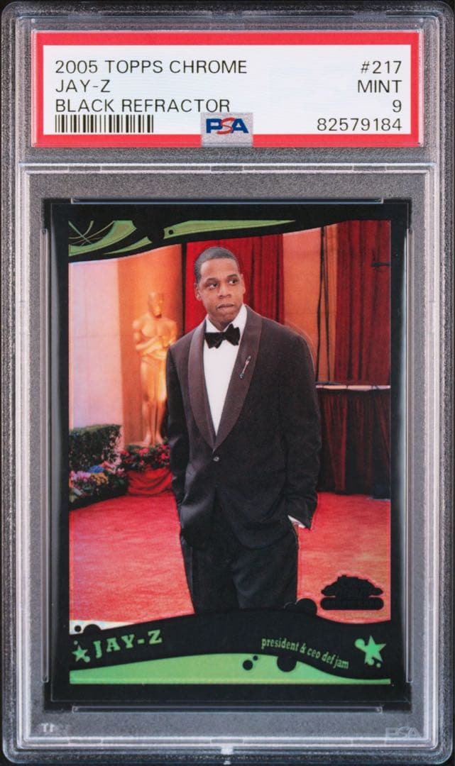 2005 Topps Chrome Jay Z カード RC Black 399
