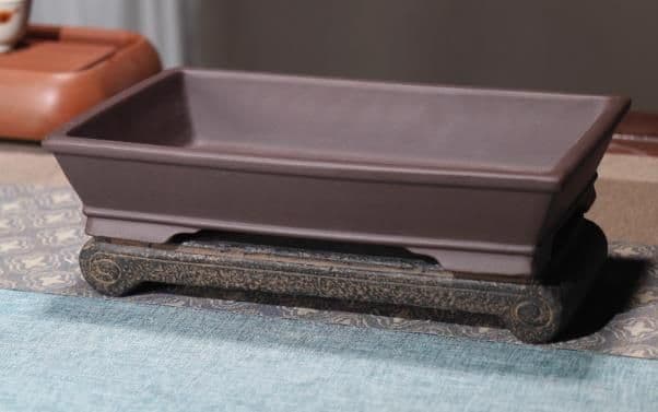 長方鉢 紫砂の鉢 盆栽鉢 植木鉢 小品盆栽鉢 大品盆栽鉢