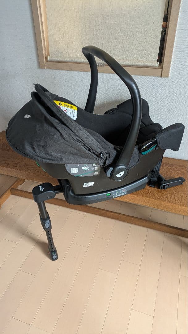 美品joie i-snug2 ベビーシートセット