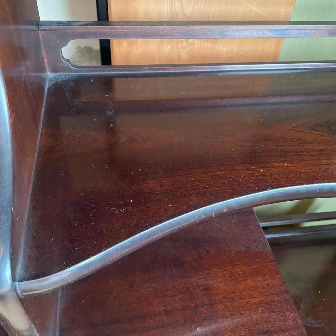 ミルコン。 茶箪笥 飾り棚 茶棚 レトロ アンティーク