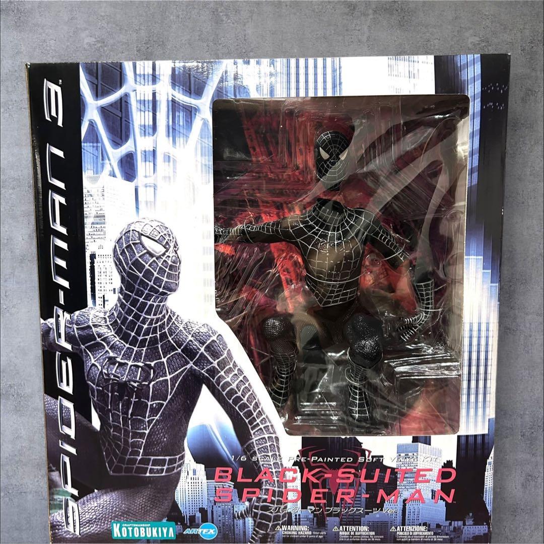 ★本日セール★ARTFX 1/6スケール スパイダーマン ブラックスーツVer.