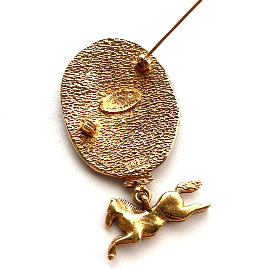 CHANEL シャネル 希少 ヴィンテージ ゴールド ブローチ