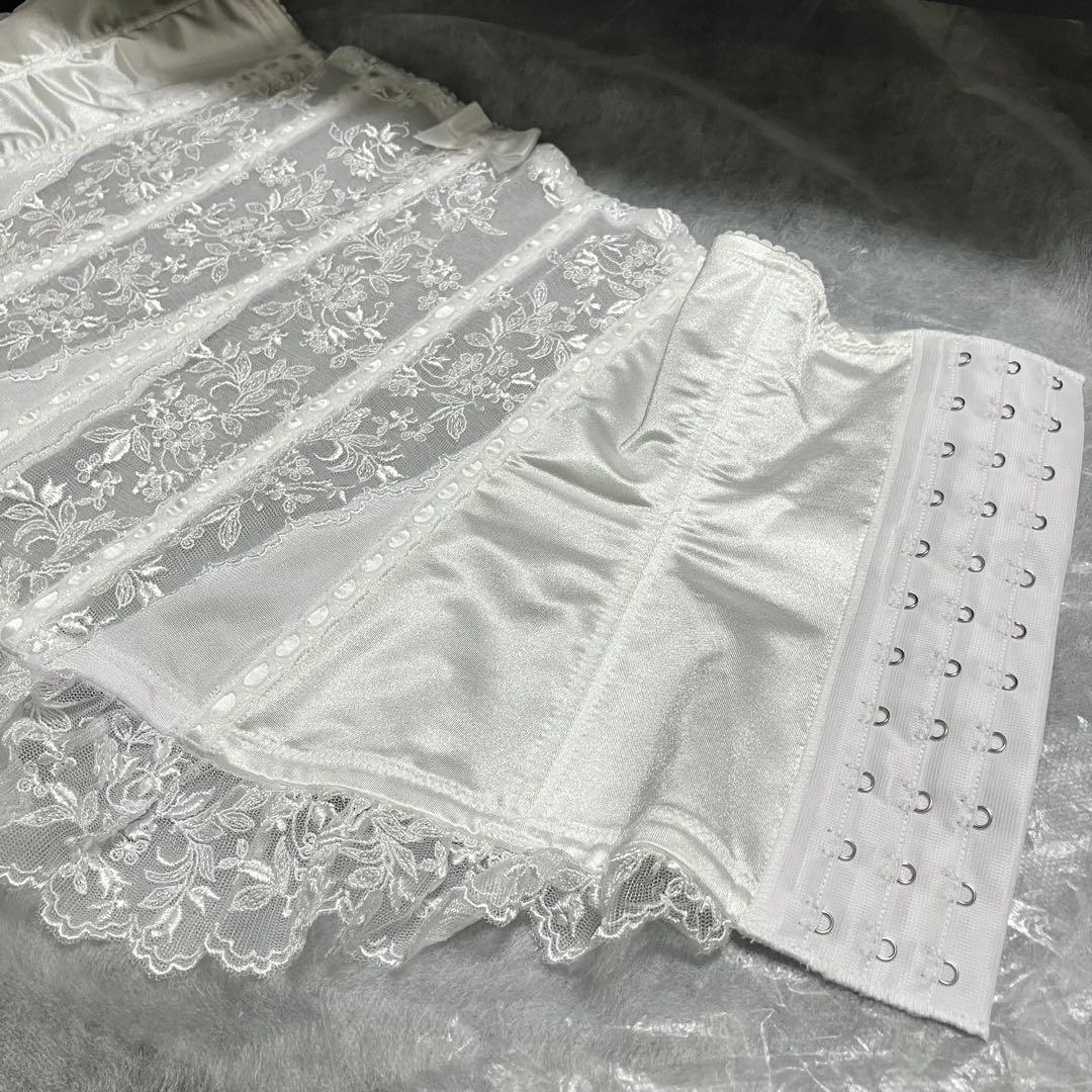 セモアブライダルインナー E65/58 セミロングラインブラ＆ウエストニッパー