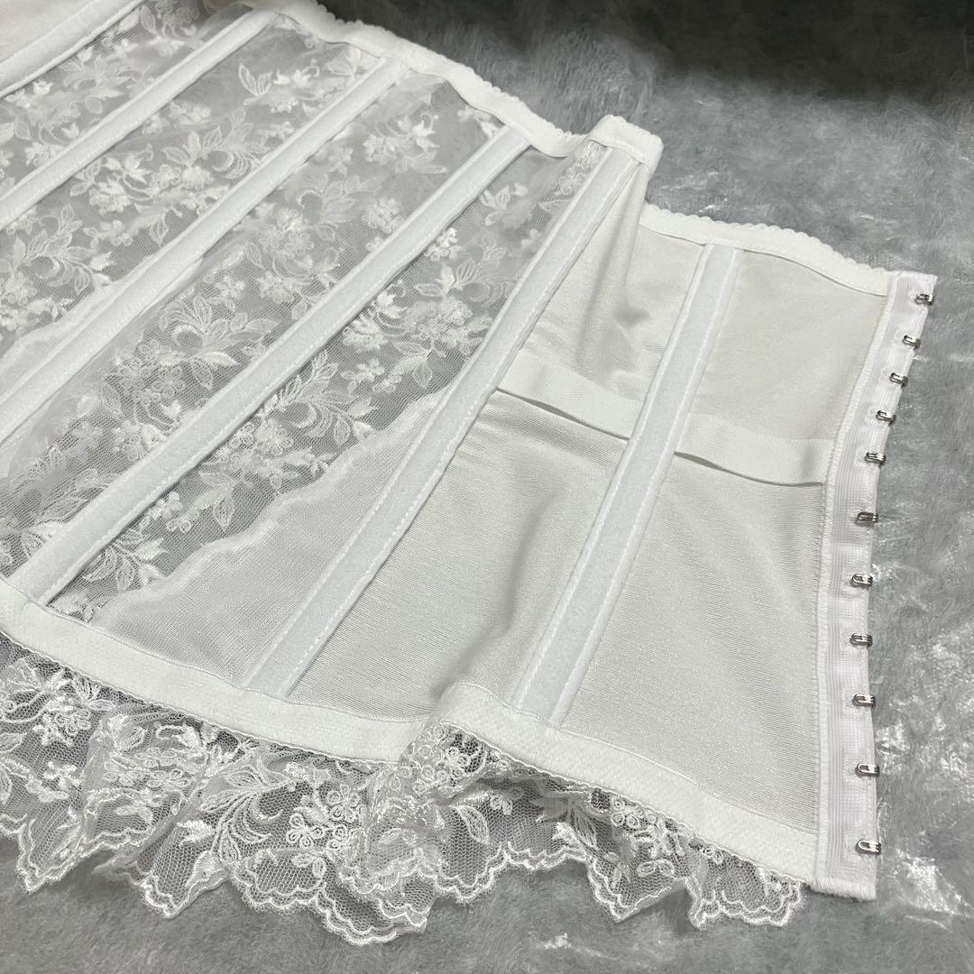 セモアブライダルインナー E65/58 セミロングラインブラ＆ウエストニッパー