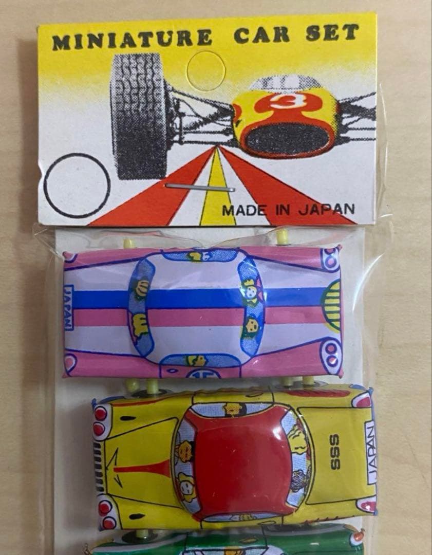 専用　昭和レトロ　ブリキ　ミニカー　日本製　10台入り×60セット　未開封